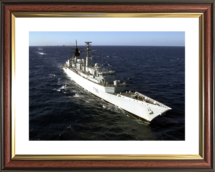 HMS Sheffield F96 Type 22 Frigate At Sea Photo Print - Posters, Prints, & Visual Artwork - by Hampshire Prints (image 8 of 9)
