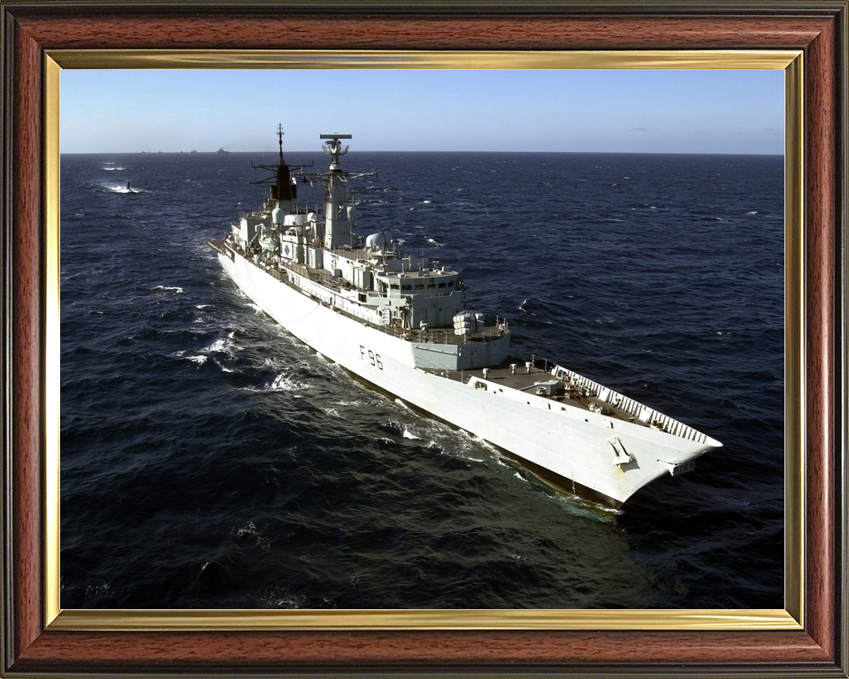 HMS Sheffield F96 Type 22 Frigate At Sea Photo Print - Posters, Prints, & Visual Artwork - by Hampshire Prints (image 9 of 9)