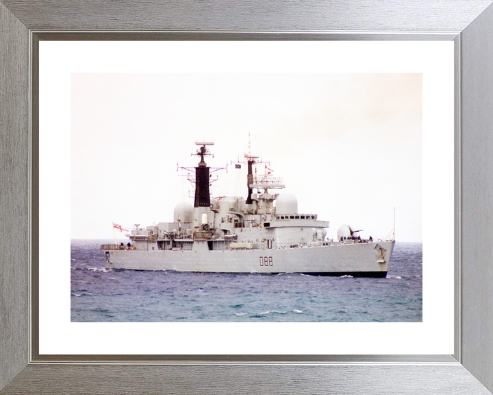 HMS Glasgow (D88) Royal Navy Type 42 Destroyer Low Starboard View Photo Print Wall Art Decor - Posters, Prints, & Visual Artwork - by Hampshire Prints (image 6 of 9)