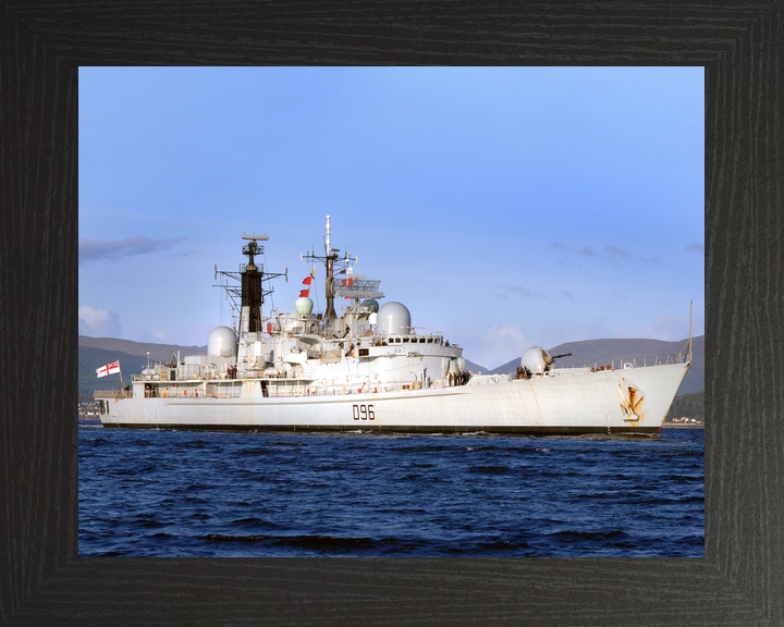 HMS Gloucester (D96) Royal Navy Type 42 Destroyer Starboard Beam View Photo Print Wall Art Decor - Posters, Prints, & Visual Artwork - by Hampshire Prints (image 3 of 9)