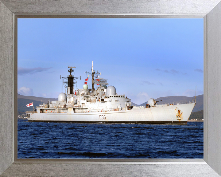 HMS Gloucester (D96) Royal Navy Type 42 Destroyer Starboard Beam View Photo Print Wall Art Decor - Posters, Prints, & Visual Artwork - by Hampshire Prints (image 7 of 9)