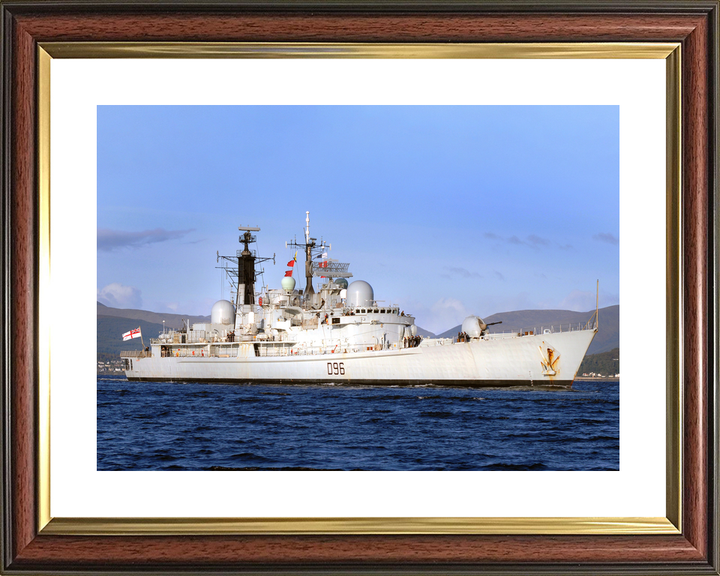 HMS Gloucester (D96) Royal Navy Type 42 Destroyer Starboard Beam View Photo Print Wall Art Decor - Posters, Prints, & Visual Artwork - by Hampshire Prints (image 8 of 9)