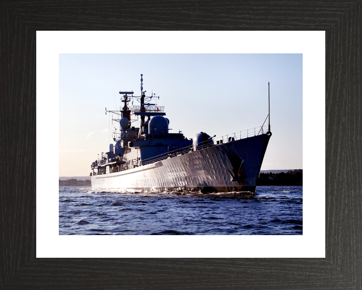 HMS Gloucester (D96) Royal Navy Type 42 Destroyer Low Starboard Bow View Photo Print Wall Art Decor - Posters, Prints, & Visual Artwork - by Hampshire Prints (image 2 of 9)