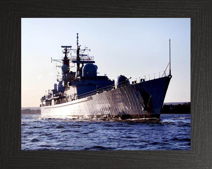 HMS Gloucester (D96) Royal Navy Type 42 Destroyer Low Starboard Bow View Photo Print Wall Art Decor - Posters, Prints, & Visual Artwork - by Hampshire Prints (image 3 of 9)