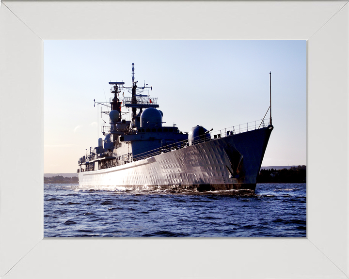 HMS Gloucester (D96) Royal Navy Type 42 Destroyer Low Starboard Bow View Photo Print Wall Art Decor - Posters, Prints, & Visual Artwork - by Hampshire Prints (image 5 of 9)
