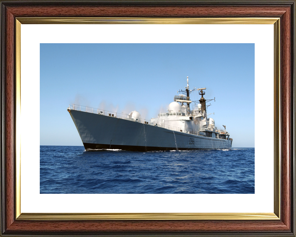 HMS Gloucester (D96) Royal Navy Type 42 Destroyer Pre Wetting Photo Print Wall Art Decor - Posters, Prints, & Visual Artwork - by Hampshire Prints (image 8 of 9)