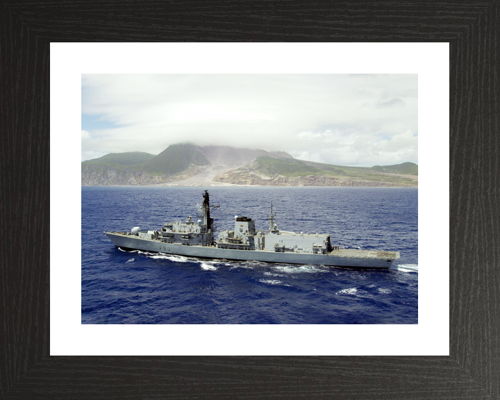 HMS Grafton (F80) Royal Navy Type 23 Frigate High Port Side View Photo Print Wall Art Decor - Posters, Prints, & Visual Artwork - by Hampshire Prints (image 2 of 9)