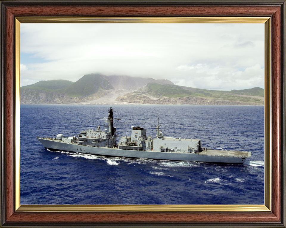 HMS Grafton (F80) Royal Navy Type 23 Frigate High Port Side View Photo Print Wall Art Decor - Posters, Prints, & Visual Artwork - by Hampshire Prints (image 9 of 9)