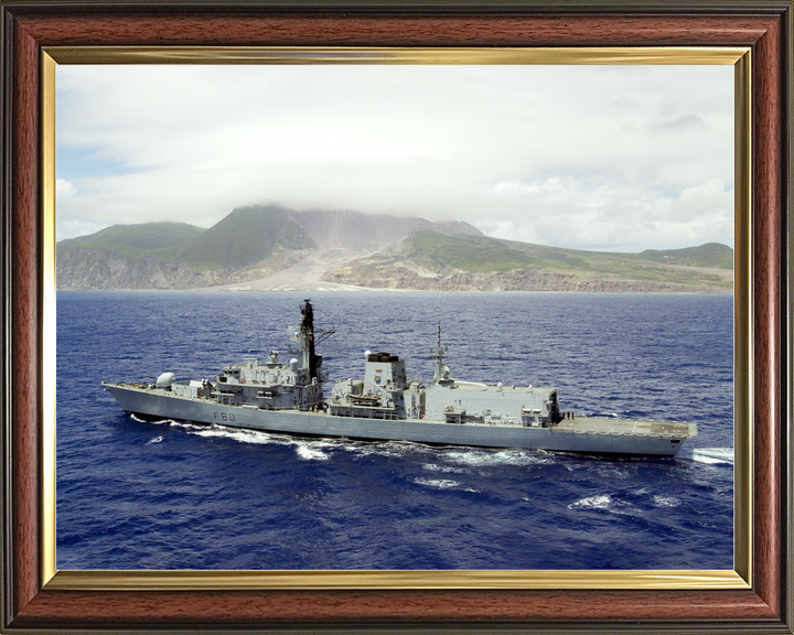 HMS Grafton (F80) Royal Navy Type 23 Frigate High Port Side View Photo Print Wall Art Decor - Posters, Prints, & Visual Artwork - by Hampshire Prints (image 9 of 9)