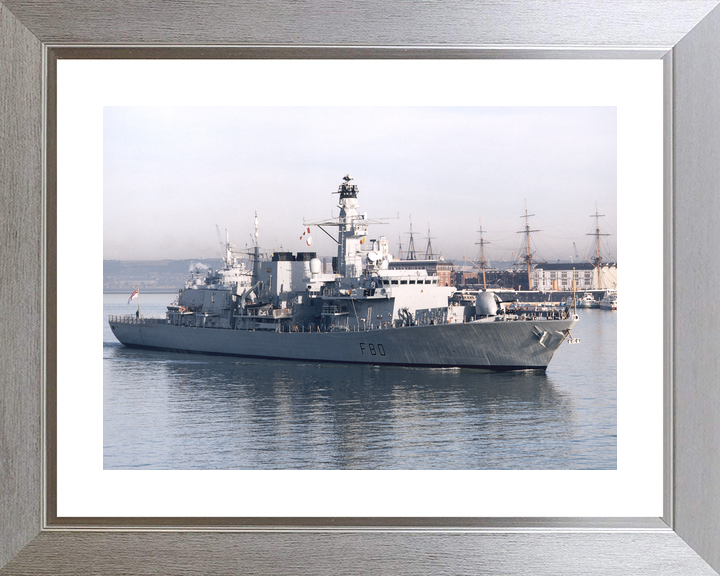 HMS Grafton (F80) Royal Navy Type 23 Frigate Portsmouth Harbour Photo Print Wall Art Decor - Posters, Prints, & Visual Artwork - by Hampshire Prints (image 6 of 9)