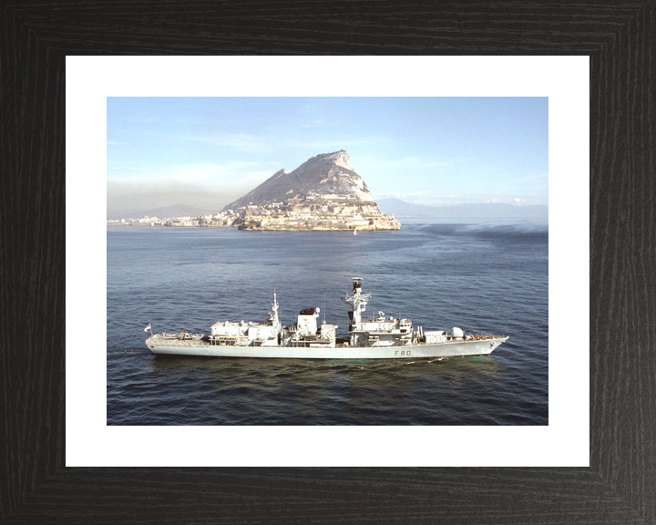 HMS Grafton (F80) Royal Navy Type 23 Frigate Starboard View Photo Print Wall Art Decor - Posters, Prints, & Visual Artwork - by Hampshire Prints (image 2 of 9)
