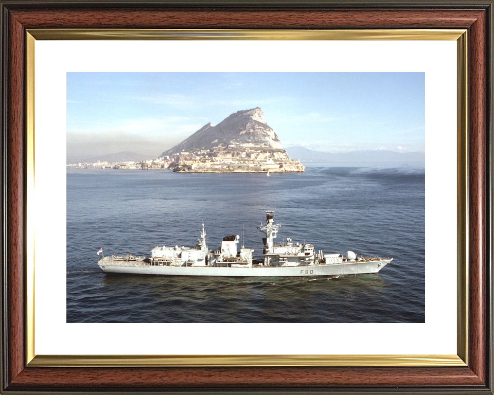 HMS Grafton (F80) Royal Navy Type 23 Frigate Starboard View Photo Print Wall Art Decor - Posters, Prints, & Visual Artwork - by Hampshire Prints (image 8 of 9)