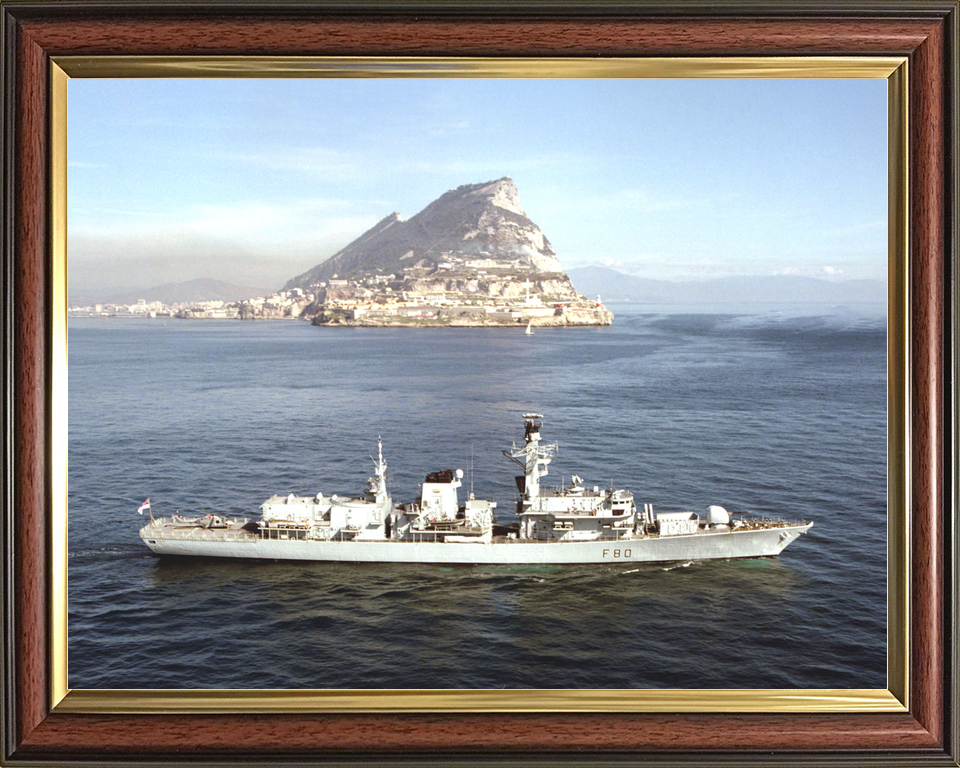 HMS Grafton (F80) Royal Navy Type 23 Frigate Starboard View Photo Print Wall Art Decor - Posters, Prints, & Visual Artwork - by Hampshire Prints (image 9 of 9)
