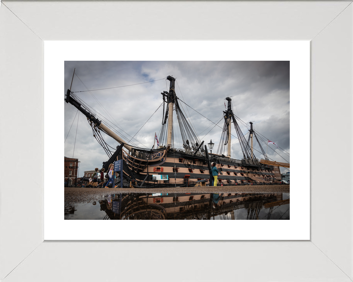 HMS Victory Flagship 2019 Photo Print - Posters, Prints, & Visual Artwork - by Hampshire Prints (image 4 of 9)