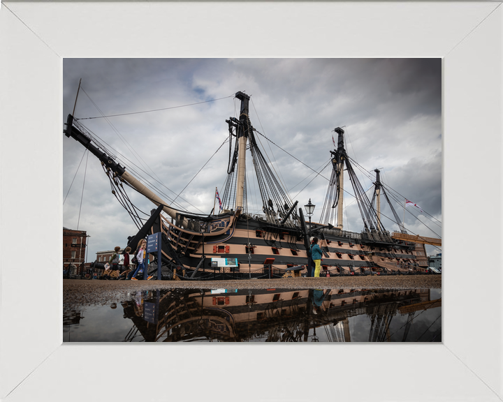 HMS Victory Flagship 2019 Photo Print - Posters, Prints, & Visual Artwork - by Hampshire Prints (image 5 of 9)