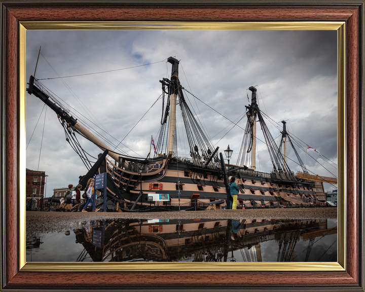 HMS Victory Flagship 2019 Photo Print - Posters, Prints, & Visual Artwork - by Hampshire Prints (image 9 of 9)