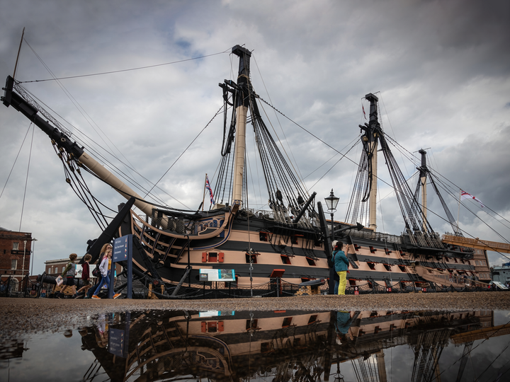 HMS Victory Flagship 2019 Photo Print - Posters, Prints, & Visual Artwork - by Hampshire Prints (image 1 of 9)
