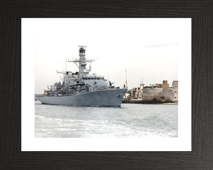 HMS Grafton (F80) Royal Navy Type 23 Frigate Leaving Portsmouth Photo Print Wall Art Decor - Posters, Prints, & Visual Artwork - by Hampshire Prints (image 2 of 9)