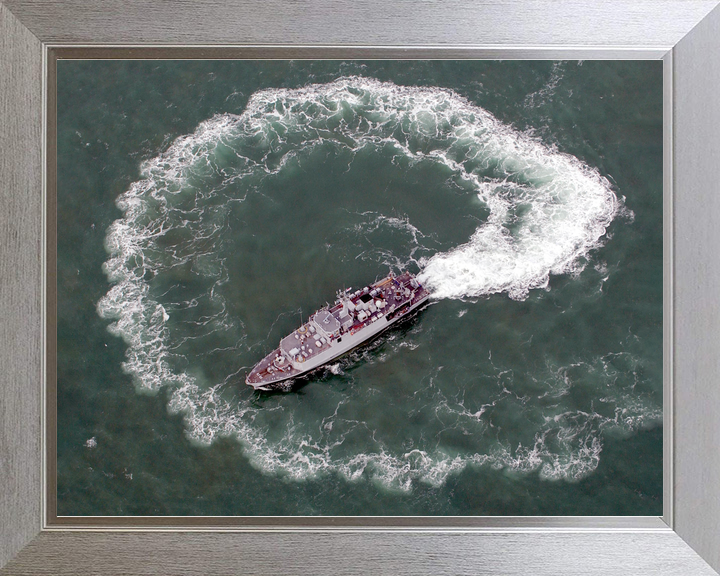 HMS Grimsby (M108) Royal Navy Sandown Class Minehunter Hard Turn Photo Print Wall Art Decor - Posters, Prints, & Visual Artwork - by Hampshire Prints (image 7 of 9)