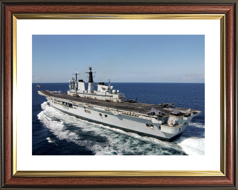 HMS Invincible R05 Invincible Class Aircraft Carrier February 2005 At Sea Photo Print - Posters, Prints, & Visual Artwork - by Hampshire Prints (image 8 of 9)