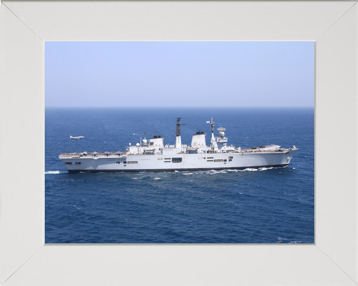 HMS Invincible R05 Invincible Class Aircraft Carrier February 2005 Starboard Beam View Photo Print - Posters, Prints, & Visual Artwork - by Hampshire Prints (image 5 of 9)