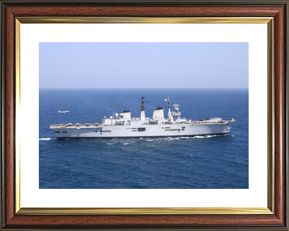 HMS Invincible R05 Invincible Class Aircraft Carrier February 2005 Starboard Beam View Photo Print - Posters, Prints, & Visual Artwork - by Hampshire Prints (image 8 of 9)