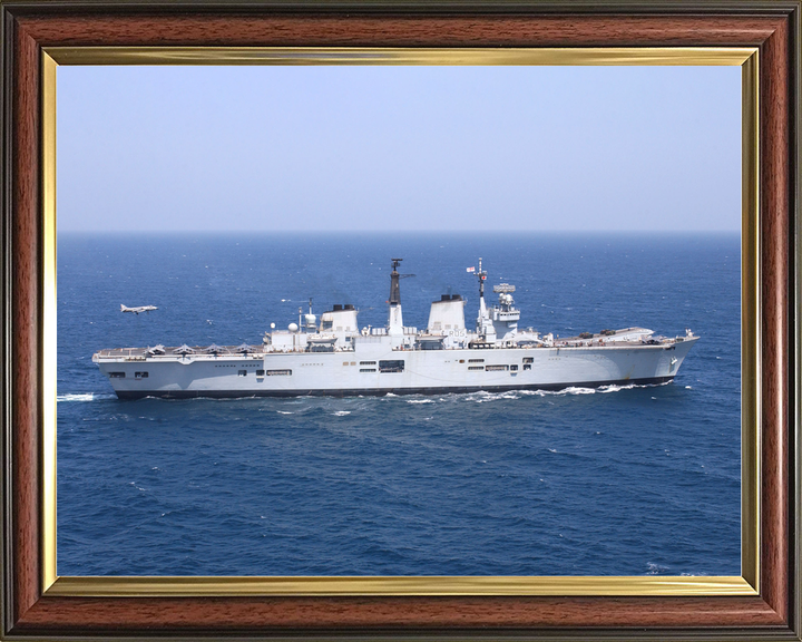 HMS Invincible R05 Invincible Class Aircraft Carrier February 2005 Starboard Beam View Photo Print - Posters, Prints, & Visual Artwork - by Hampshire Prints (image 9 of 9)