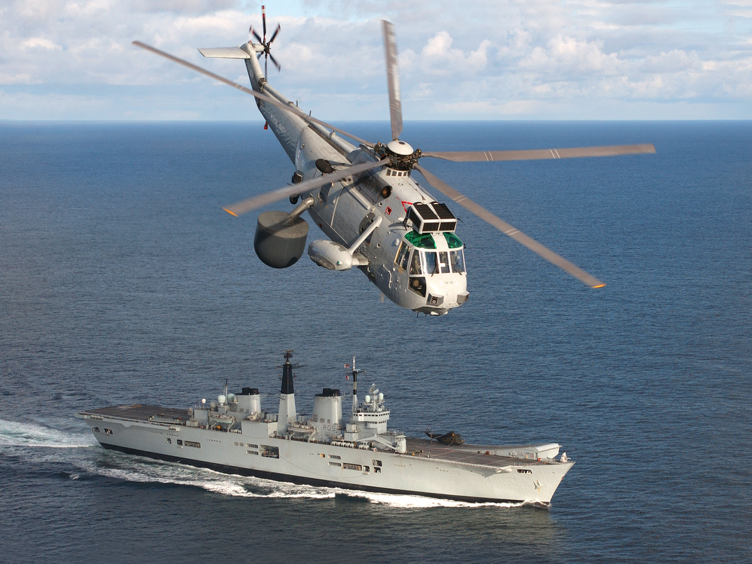 HMS Invincible R05 Invincible Class Aircraft Carrier March 2004 Photo Print - Posters, Prints, & Visual Artwork - by Hampshire Prints (image 1 of 9)