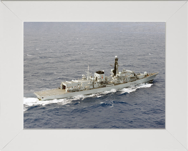 HMS Iron Duke F234 Type 23 Frigate June 2014 Underway Starboard View Photo Print - Posters, Prints, & Visual Artwork - by Hampshire Prints (image 5 of 9)