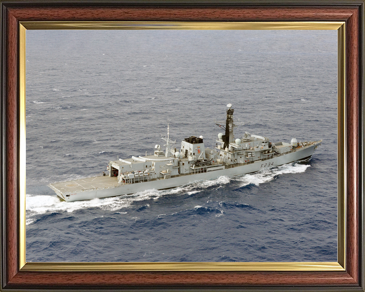 HMS Iron Duke F234 Type 23 Frigate June 2014 Underway Starboard View Photo Print - Posters, Prints, & Visual Artwork - by Hampshire Prints (image 9 of 9)