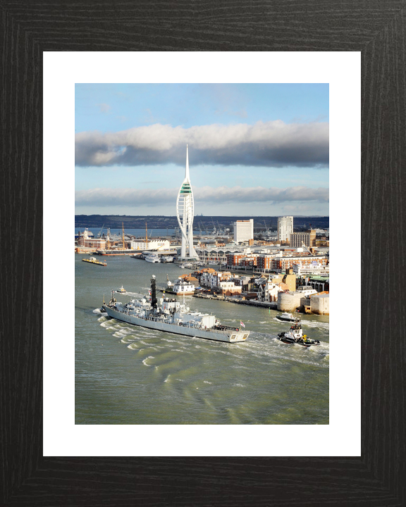 HMS Iron Duke F234 Type 23 Frigate December 2014 Photo Print - Posters, Prints, & Visual Artwork - by Hampshire Prints (image 2 of 9)