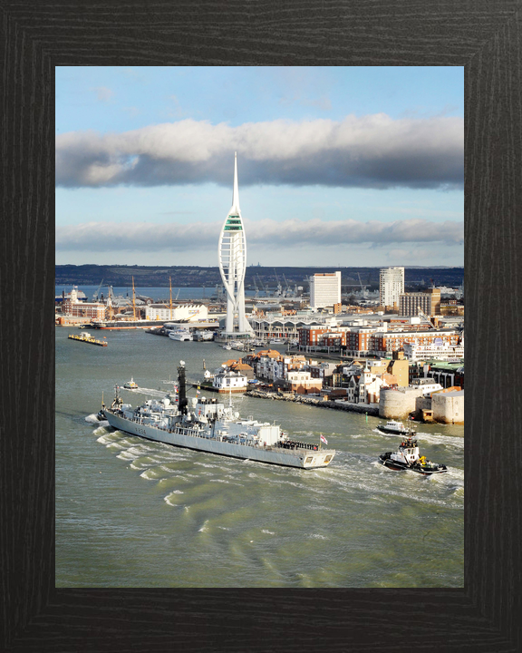 HMS Iron Duke F234 Type 23 Frigate December 2014 Photo Print - Posters, Prints, & Visual Artwork - by Hampshire Prints (image 3 of 9)