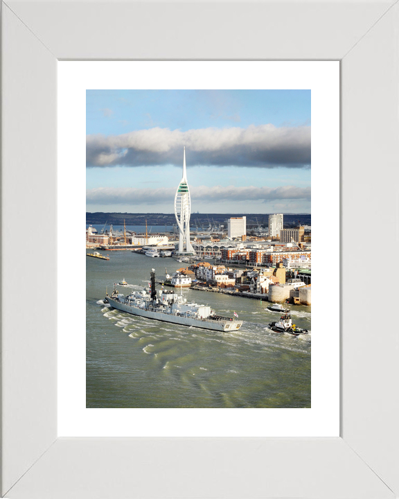 HMS Iron Duke F234 Type 23 Frigate December 2014 Photo Print - Posters, Prints, & Visual Artwork - by Hampshire Prints (image 4 of 9)