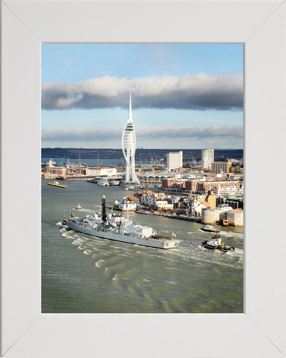 HMS Iron Duke F234 Type 23 Frigate December 2014 Photo Print - Posters, Prints, & Visual Artwork - by Hampshire Prints (image 5 of 9)