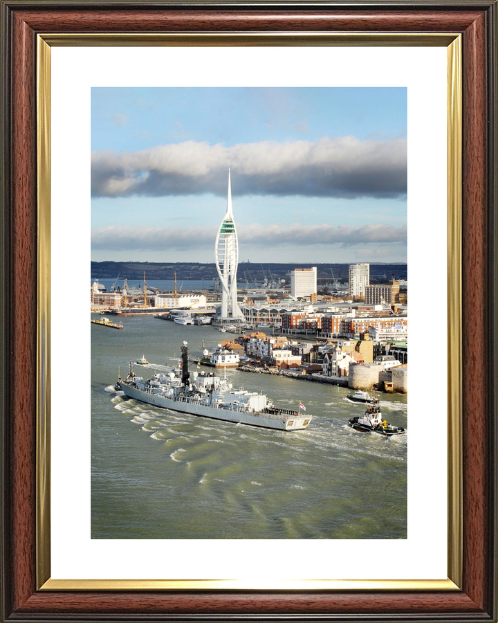 HMS Iron Duke F234 Type 23 Frigate December 2014 Photo Print - Posters, Prints, & Visual Artwork - by Hampshire Prints (image 8 of 9)
