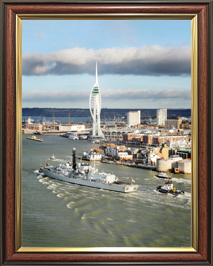 HMS Iron Duke F234 Type 23 Frigate December 2014 Photo Print - Posters, Prints, & Visual Artwork - by Hampshire Prints (image 9 of 9)
