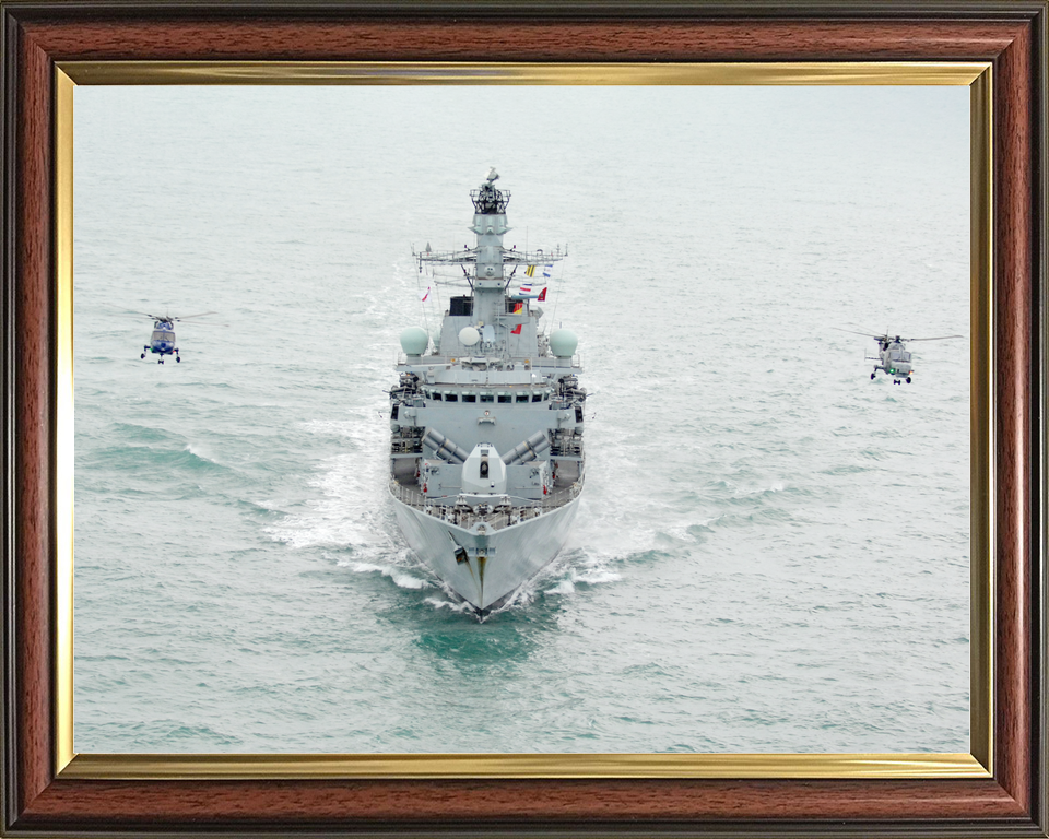HMS Iron Duke F234 Type 23 Frigate February 2012 Photo Print - Posters, Prints, & Visual Artwork - by Hampshire Prints (image 9 of 9)