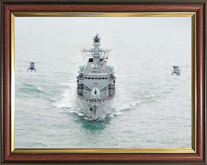 HMS Iron Duke F234 Type 23 Frigate February 2012 Photo Print - Posters, Prints, & Visual Artwork - by Hampshire Prints (image 9 of 9)