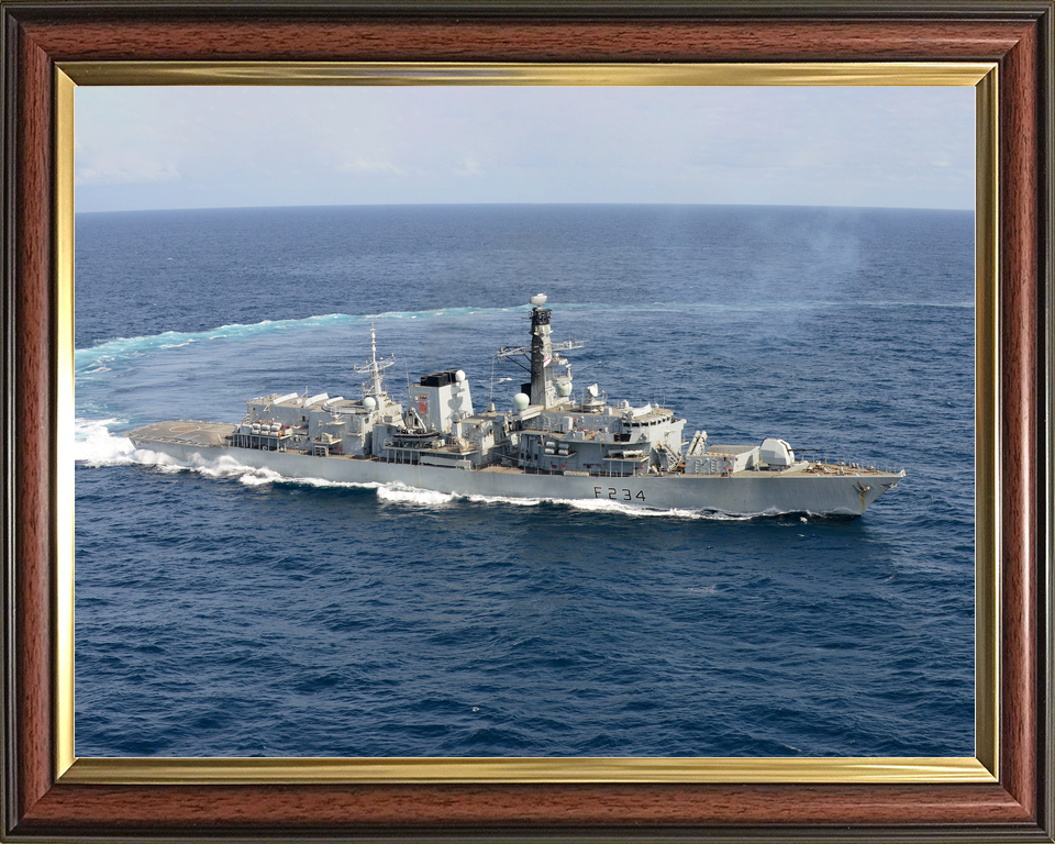 HMS Iron Duke F234 Type 23 Frigate July 2014 Port Turn Photo Print - Posters, Prints, & Visual Artwork - by Hampshire Prints (image 9 of 9)