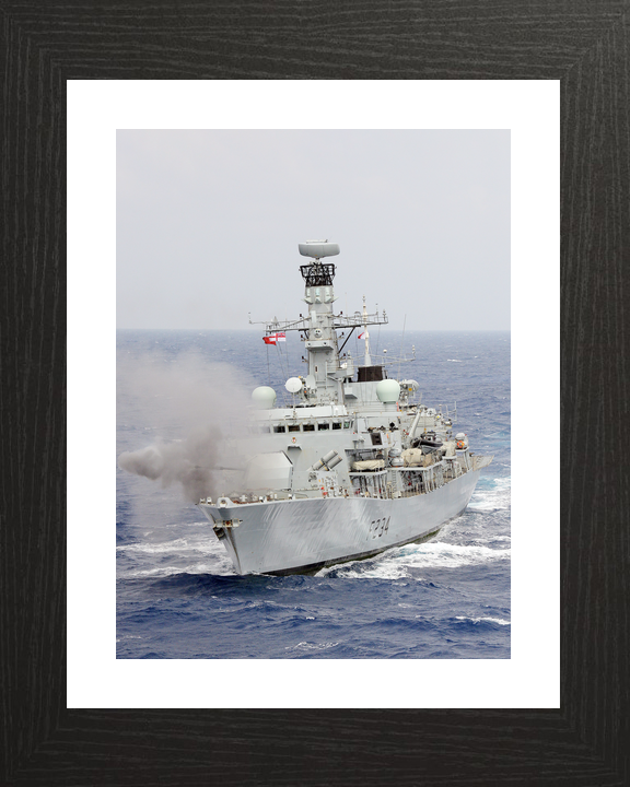 HMS Iron Duke F234 Type 23 Frigate June 2014 Fires 4.5 Inch Gun Photo Print - Posters, Prints, & Visual Artwork - by Hampshire Prints (image 2 of 9)