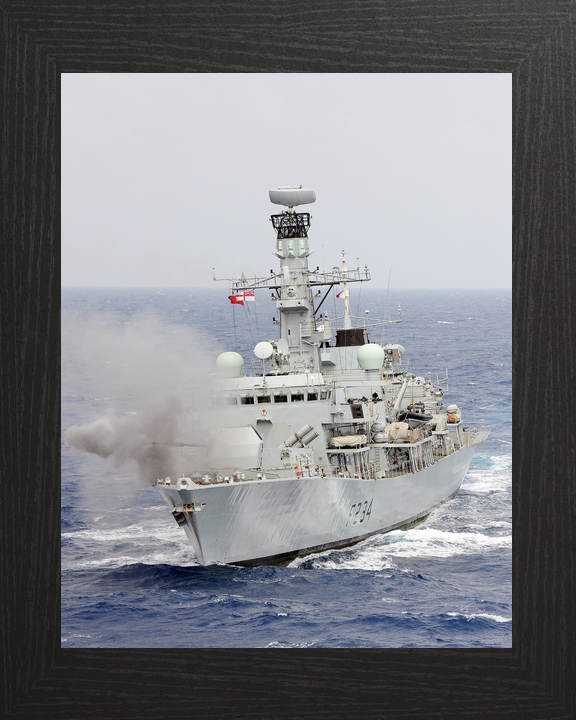 HMS Iron Duke F234 Type 23 Frigate June 2014 Fires 4.5 Inch Gun Photo Print - Posters, Prints, & Visual Artwork - by Hampshire Prints (image 3 of 9)
