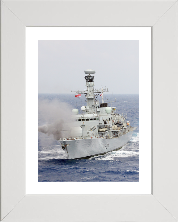 HMS Iron Duke F234 Type 23 Frigate June 2014 Fires 4.5 Inch Gun Photo Print - Posters, Prints, & Visual Artwork - by Hampshire Prints (image 4 of 9)