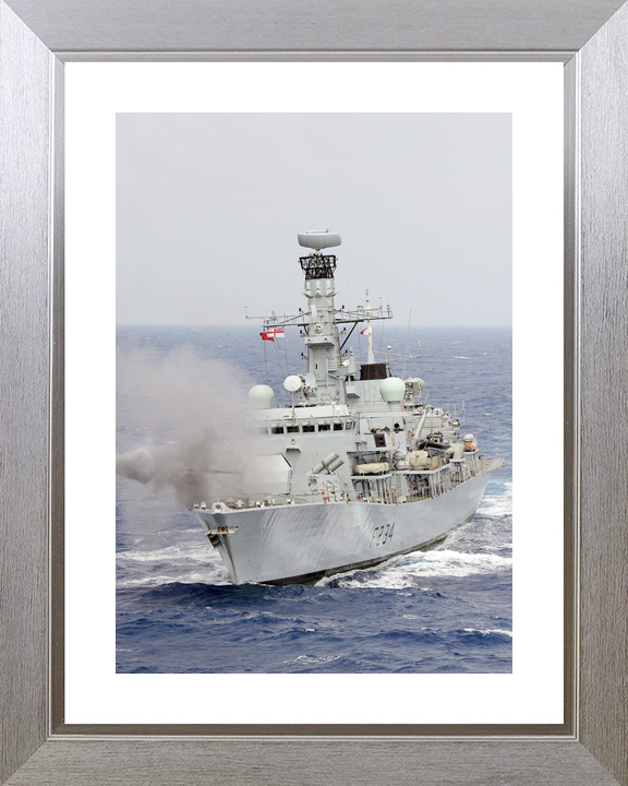 HMS Iron Duke F234 Type 23 Frigate June 2014 Fires 4.5 Inch Gun Photo Print - Posters, Prints, & Visual Artwork - by Hampshire Prints (image 6 of 9)