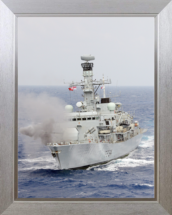 HMS Iron Duke F234 Type 23 Frigate June 2014 Fires 4.5 Inch Gun Photo Print - Posters, Prints, & Visual Artwork - by Hampshire Prints (image 7 of 9)