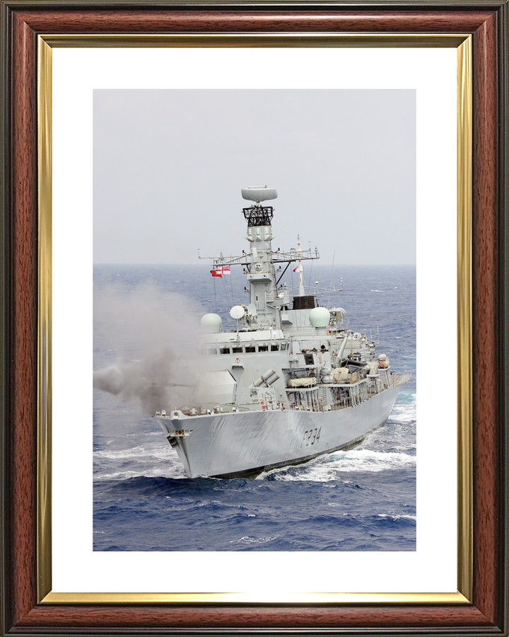 HMS Iron Duke F234 Type 23 Frigate June 2014 Fires 4.5 Inch Gun Photo Print - Posters, Prints, & Visual Artwork - by Hampshire Prints (image 8 of 9)