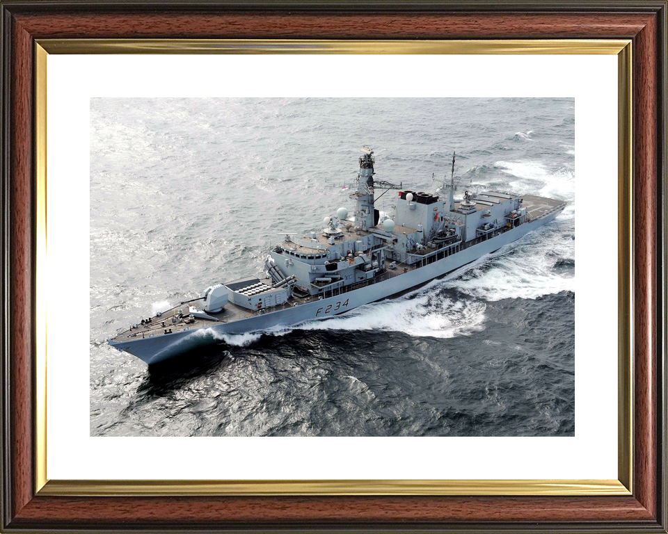 HMS Iron Duke F234 Type 23 Frigate July 2011 Underway Photo Print - Posters, Prints, & Visual Artwork - by Hampshire Prints (image 8 of 9)