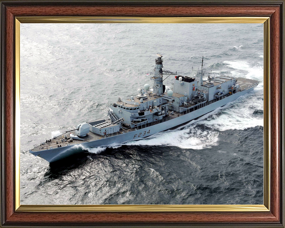 HMS Iron Duke F234 Type 23 Frigate July 2011 Underway Photo Print - Posters, Prints, & Visual Artwork - by Hampshire Prints (image 9 of 9)