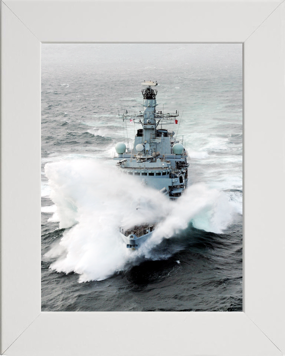 HMS Iron Duke F234 Type 23 Frigate July 2011 In Rough Seas Photo Print - Posters, Prints, & Visual Artwork - by Hampshire Prints (image 5 of 9)