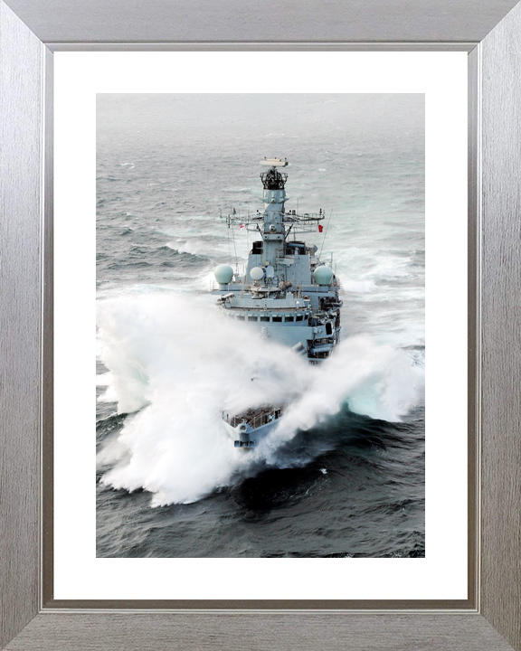 HMS Iron Duke F234 Type 23 Frigate July 2011 In Rough Seas Photo Print - Posters, Prints, & Visual Artwork - by Hampshire Prints (image 6 of 9)