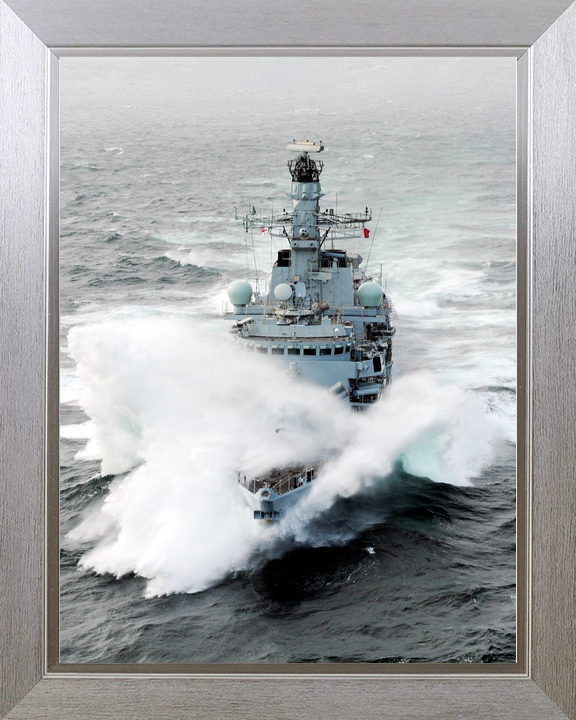 HMS Iron Duke F234 Type 23 Frigate July 2011 In Rough Seas Photo Print - Posters, Prints, & Visual Artwork - by Hampshire Prints (image 7 of 9)
